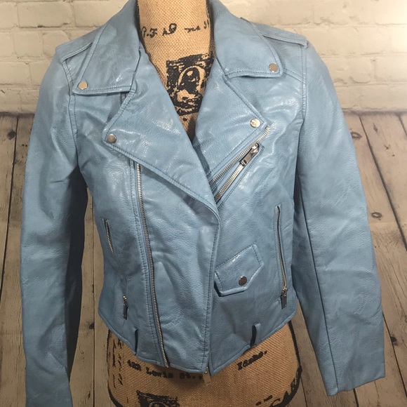 Zara Faux Leather Jacket - Picture 1 of 4